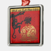 Monkey Year Chinese Zodiac Ornament (Links)