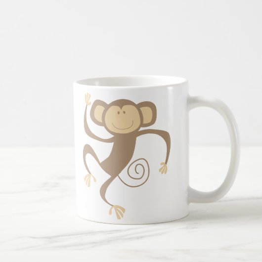 Monkeying autour la tasse (Droite)