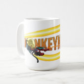 Monkeynauts mok (Voorkant links)