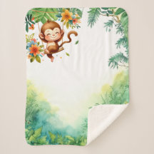 Monkey's Adventure Tummy Time Mat