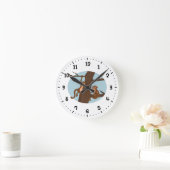 Monkeys klimaat the tree round clock ronde klok (Huis)