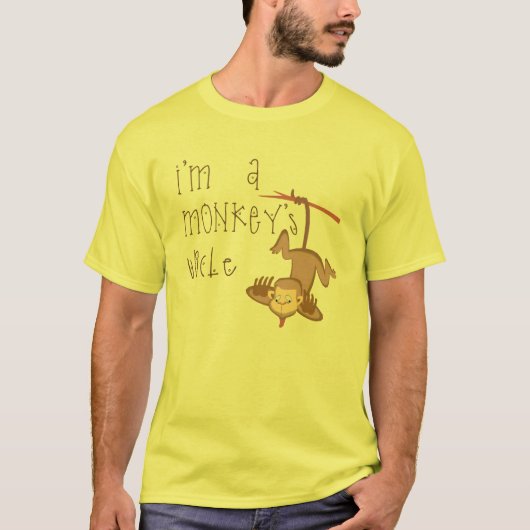 Monkey's oom t-shirt (Voorkant)