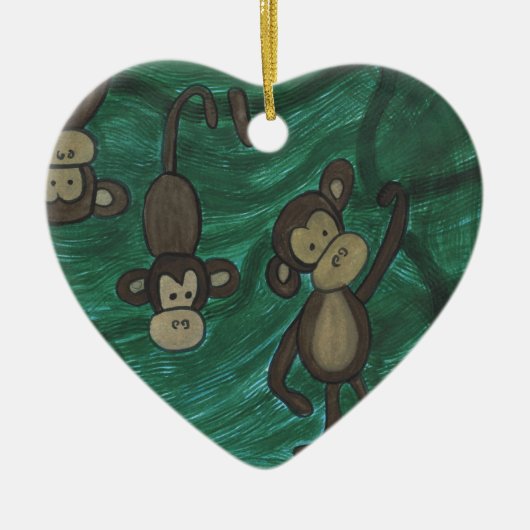 Monkeys Ornament (Voorkant)