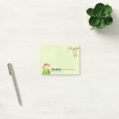 Monkeys Speelse en schattige verjaardag Bedankt Post-it® Notes (Kantoor)