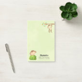 Monkeys Speelse en schattige verjaardag Bedankt Post-it® Notes (Kantoor)