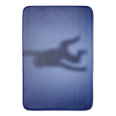 Monkeysilhouet Badmat (Voorkant Verticaal)