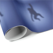 Monkeysilhouet Cadeaupapier (Rol Hoek)