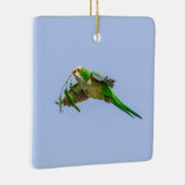 Monkparkiet in de Rio Grande-vallei Keramisch Ornament (Rechts)