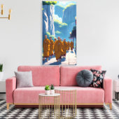 Monks for Peace Canvas Afdruk (Insitu (Woonkamer))