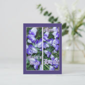 MONKSHOOD BLADWIJZER BRIEFKAART (Staand voorkant)
