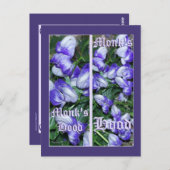 MONKSHOOD BLADWIJZER BRIEFKAART (Voorkant / Achterkant)
