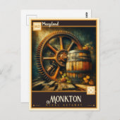 Monkton, Maryland | Briefkaart (Voorkant / Achterkant)