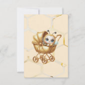 Monmmy to Bee Flat Carte de remerciements (Dos)