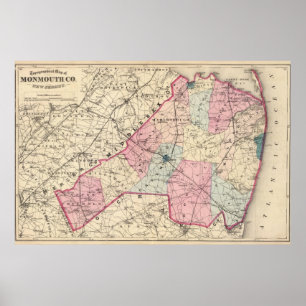 Monmouth County, NJ Poster