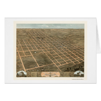 Monmouth, IL Panorama - 1869