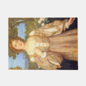 Monna Giovanna (door Edward Robert Hughes) Deurmat (Voorkant)