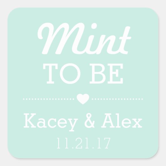Monnaie À Être Stickers Mariage Faveurs (Devant)