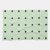 Monnaie Avec Serviette De Cuisine Pois Noire (Horizontal)