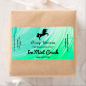 Monnaie de glace Nicotine Vape E Juice Étiquettes (En situation)