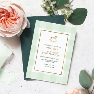 Monnaie En vichy Cheval à Rocks Invitation de l'hu