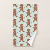 Monnaie Noël Gingerpain serviettes de bain Set cad (Serviette à main)