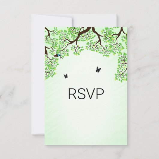 Monnaie Vert Vélo thème Mariage RSVP (Dos)