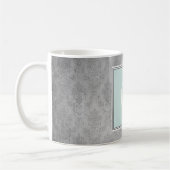 Monnaie Vintage Damask Monogram Mug (Gauche)