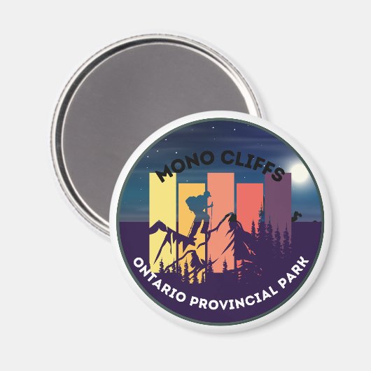 Mono Cliffs Ontario Provincial Park Magnet (Recto/Verso)