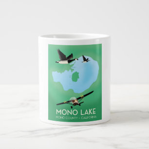 Mono Lake, Mono County, California-reisposter Extra Grote Beker