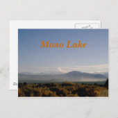 Mono Lake poastcard Briefkaart (Voorkant / Achterkant)