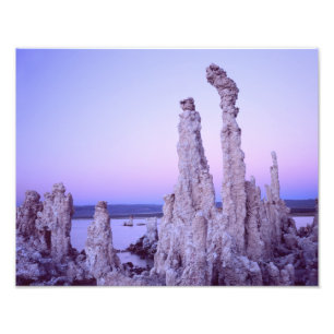 Mono Lake Reserve California. Verenigde Staten. Tu Foto Afdruk