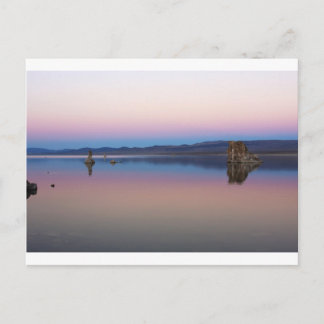 Mono Lake South bij schemering Briefkaart