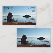 Mono Lake Tufas Visitekaartje (Voorkant / Achterkant)