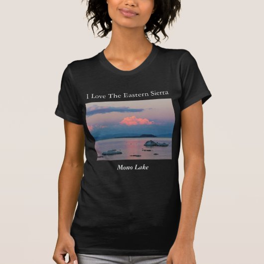 Mono Lake Women's Natuur-Thmed T-Shirt (Voorkant)