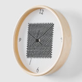Mono Maze Wall Clock – Time in Motion (Hoek)