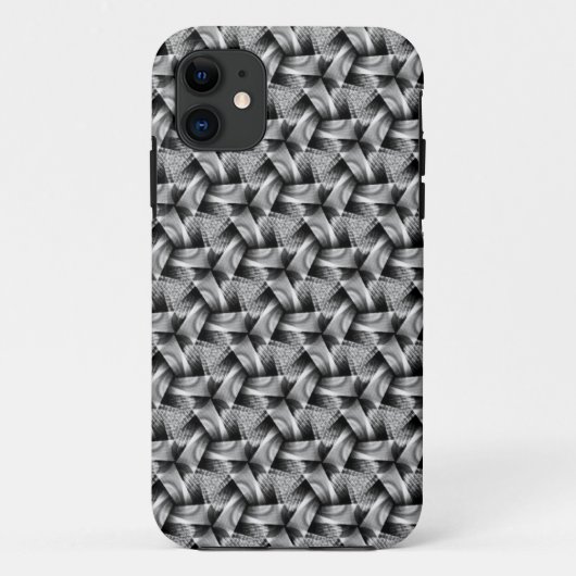 Mono Texture Weave Pattern Designer iPhone 5 Hoesj Case-Mate iPhone Case (Achterkant)