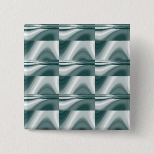 Mono Wave Strata - Op maat gemaakt Vierkante Button 5,1 Cm (Voorkant)