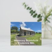 Monocacy-slagveld Briefkaart (Staand voorkant)