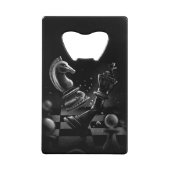 Monochrom d'échecs dramatique (Devant)