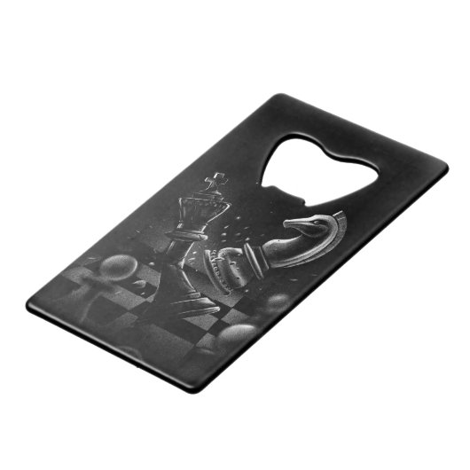 Monochrom d'échecs dramatique (Dos Angle)