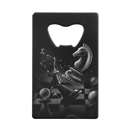 Monochrom d'échecs dramatique (Dos)