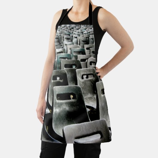 Monochromatic Gray Chairs Schort (Insitu)