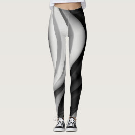 Monochromatische golf Leggings
