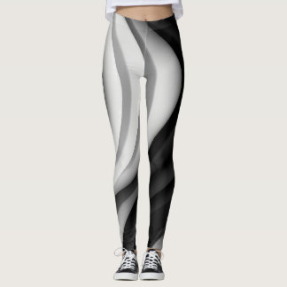 Monochromatische golf Leggings