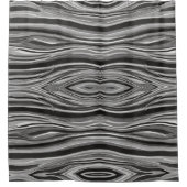 monochromatische golven douchegordijn (Voorkant)