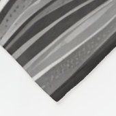 monochromatische golven fleece deken (Hoek)