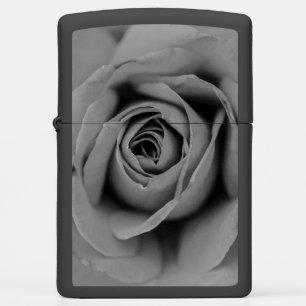 Monochromatische Roos Zippo Lighter