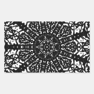 monochromatische Sticker