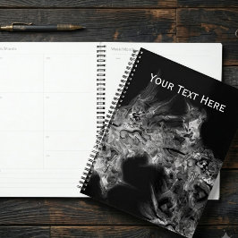 Monochrome Abstracte Rook Moderne Kunst Planner