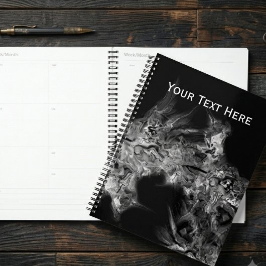 Monochrome Abstracte Rook Moderne Kunst Planner